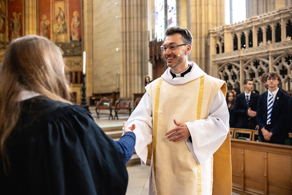 Lancing College Father Justin